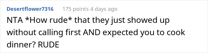 "Am I The Jerk For Serving My Boyfriend's Parents Pizza For Dinner?" "Am I The Jerk For Serving My Boyfriend's Parents Pizza For Dinner?"