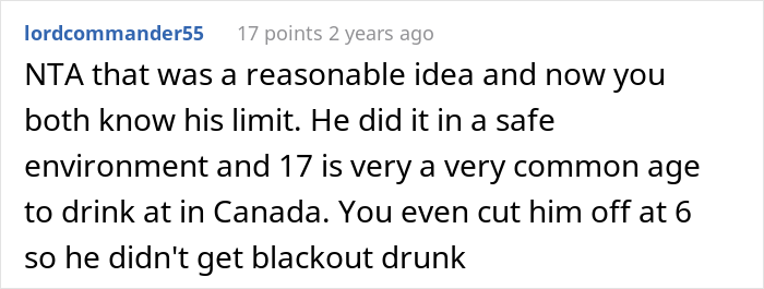 Dad Lets His Underage Son Get Drunk As A 'Test Run', Asks If It Was A Bad Idea After Wife Loses It Dad Lets His Underage Son Get Drunk As A 'Test Run', Asks If It Was A Bad Idea After Wife Loses It