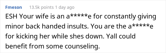 &ldquo;Control Freak&rdquo; Wife Gets A Taste Of Her Own Medicine After Husband Says She Was &ldquo;So Close&rdquo; To Getting Her Dream Job