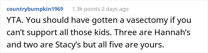 Father Has To Pay "Child Support" To His Kids From Two Wives, Complains That He Can't Afford All These Expenses