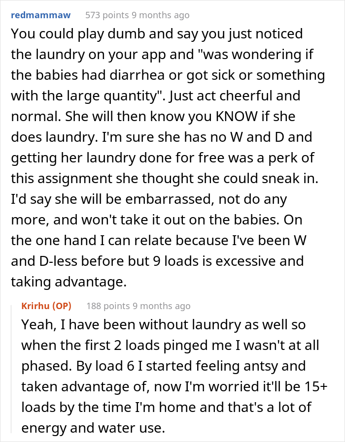 Dog-Sitter Does 'Insane Amount' Of Laundry At Client's Home Without Realizing The Owner Gets Notified Each Time It's Done Dog-Sitter Does 'Insane Amount' Of Laundry At Client's Home Without Realizing The Owner Gets Notified Each Time It's Done
