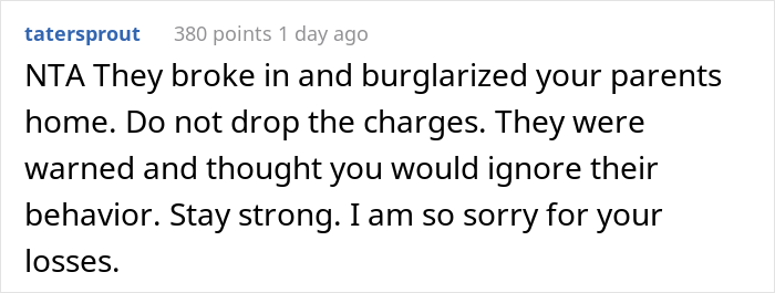 This Person Warns The Family To Not Go To Their Late Dad’s House To Take His Things, They Do Anyway And Now May End Up In Prison This Person Warns The Family To Not Go To Their Late Dad’s House To Take His Things, They Do Anyway And Now May End Up In Prison