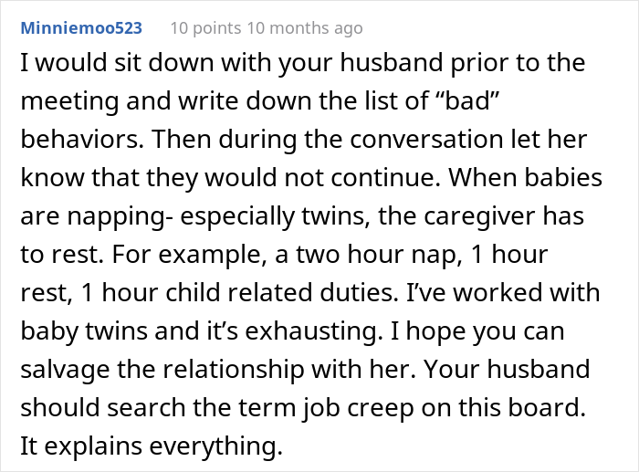 Mom Is Embarrassed After Nanny Quits Because She "Couldn't Be Around My Husband Another Day"