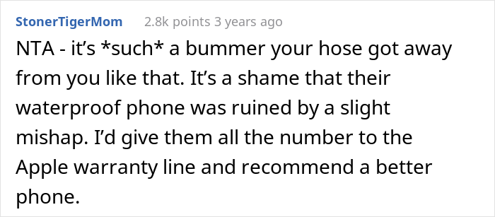 "None Of Them Were Willing To Apologize For Their Children's Actions": Guy Sprays Thieving Kids With Garden Hose