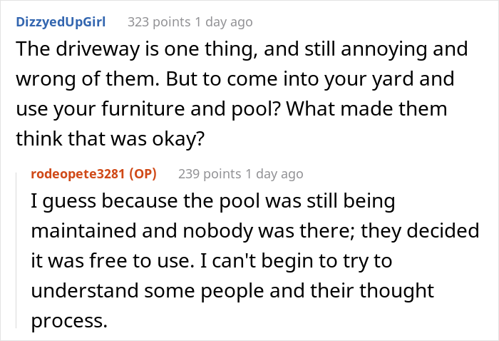 "The Neighbors Were In My Pool": Family Ignores This Guy's Warnings To Stop Using His Property, Now Have Trouble With The Police