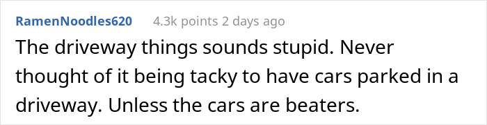&ldquo;They Always Park Two Of Those Cars In Front Of My House&rdquo;: Person Gets Revenge On Their Entitled Neighbors, Costing Them Over $100,000
