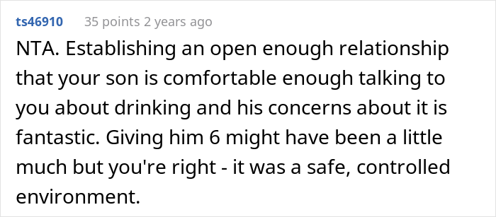 Dad Lets His Underage Son Get Drunk As A 'Test Run', Asks If It Was A Bad Idea After Wife Loses It Dad Lets His Underage Son Get Drunk As A 'Test Run', Asks If It Was A Bad Idea After Wife Loses It