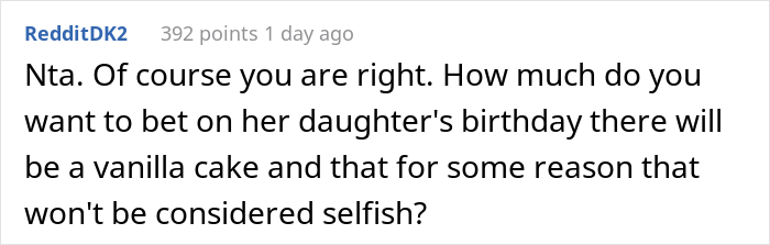 Stepmom Refuses To Attend Stepdaughter's Birthday After Getting Caught Trying To Sabotage The Cake