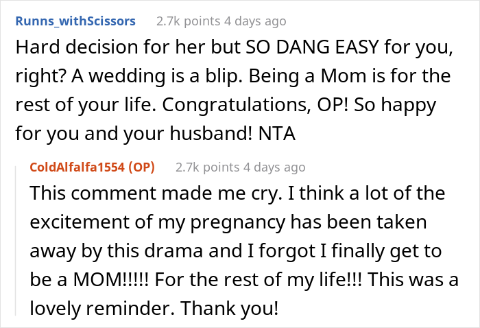 Bride Doesn't Want Her Best Friend In Wedding Photos Because Her "Bump Would Be Too Distracting", She Drops Out