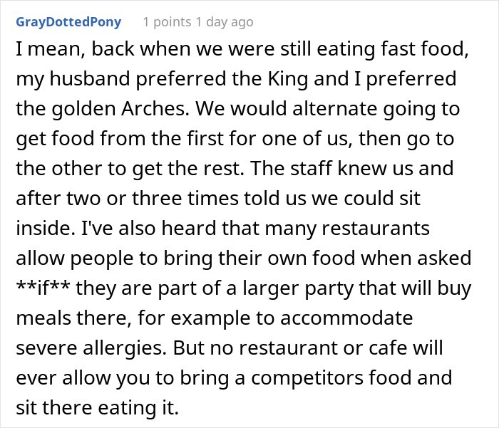 Folks Online Applaud This Café Owner For Writing A Savage Reply To A Review Complaining About Not Being Allowed To Sit With A Cup Of Starbucks Folks Online Applaud This Café Owner For Writing A Savage Reply To A Review Complaining About Not Being Allowed To Sit With A Cup Of Starbucks