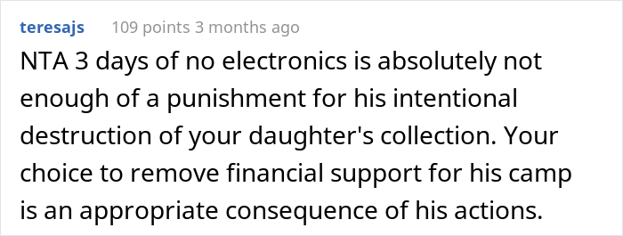 Mom Defends Her Daughter By Withdrawing Her Funds For Stepson&rsquo;s Camp After He Ruined Her Sticker Collection