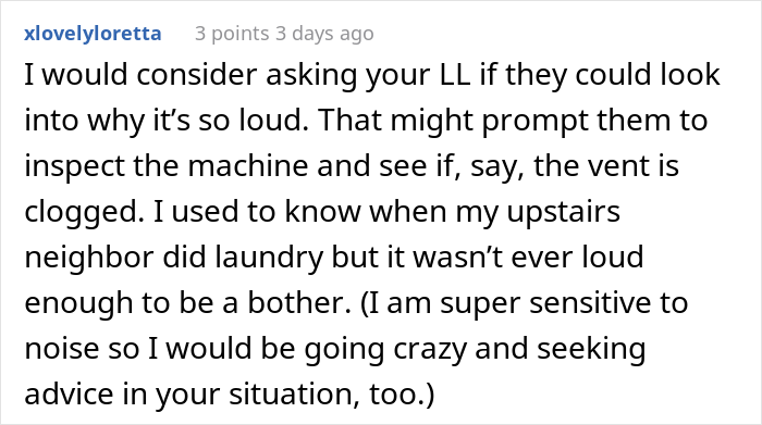 "It Is Driving Me Insane": Person Asks Neighbors To Stop Running Loud Dryer At Night So They Can Sleep, They Start Running It All Day Every Day Instead