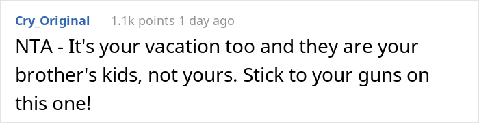 &ldquo;[Would I Be The Jerk] If I Cancelled My Vacation Ticket Because My Family Wants Me To Share A Room With My Nieces?&rdquo;