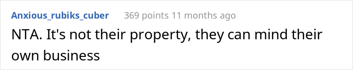 &ldquo;Karen&rdquo; Neighbors Are Mad At This Person For Buying Land Next To Them And Not Planning To Build A House Like Everyone Else