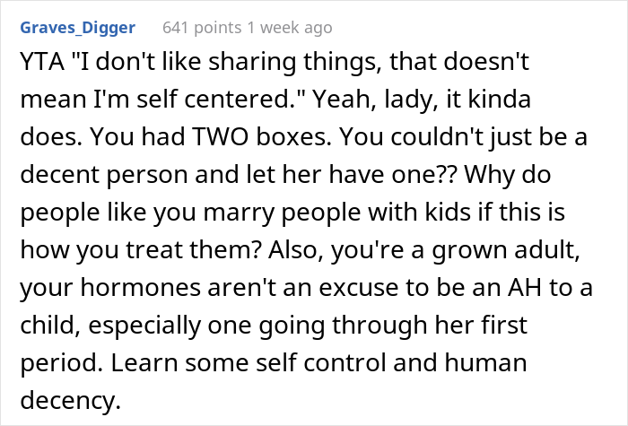 &ldquo;Am I The Jerk For Refusing To Share My Sanitary Pads With My Stepdaughter?&rdquo;