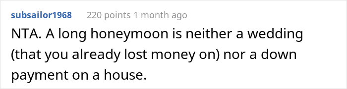 &ldquo;AITA For Not Paying For My Daughter&rsquo;s Honeymoon After She Canceled Her Wedding?&rdquo;