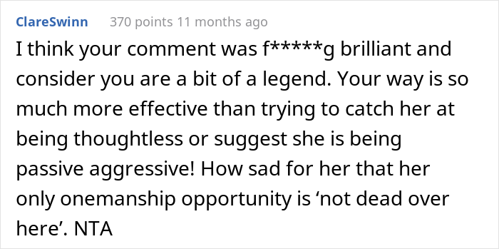 Woman Doesn't Stop Annoying Reminders About Her Own Huge Family To A Friend Whose Many Relatives Passed Away, Gets A Morbid Joke In Return