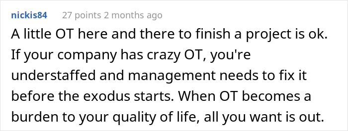 Catering Worker Is Told That Overtime Is Canceled, So They Comply Maliciously And Leave As Soon As Their Shift Is Over