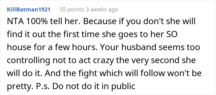 Stepmom Asks If She Should Tell Stepdaughter That Her Dad Installed A Tracking Device In A Car He Gifted Her