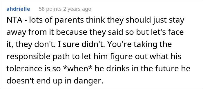 Dad Lets His Underage Son Get Drunk As A 'Test Run', Asks If It Was A Bad Idea After Wife Loses It Dad Lets His Underage Son Get Drunk As A 'Test Run', Asks If It Was A Bad Idea After Wife Loses It