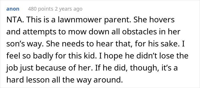 Controlling Mom Loses It When Her Adult Son Doesn&rsquo;t Get The Job After She Crashed The Interview