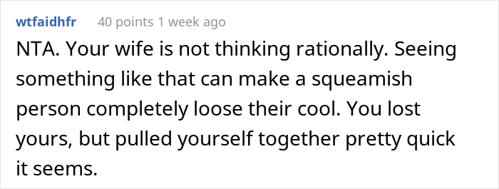 Husband Gets Schooled By Wife After He Has A Physical Nauseating Reaction To His Daughter Breaking Her Arm In Half, Wonders If He Deserved It