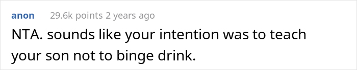 Dad Lets His Underage Son Get Drunk As A 'Test Run', Asks If It Was A Bad Idea After Wife Loses It Dad Lets His Underage Son Get Drunk As A 'Test Run', Asks If It Was A Bad Idea After Wife Loses It