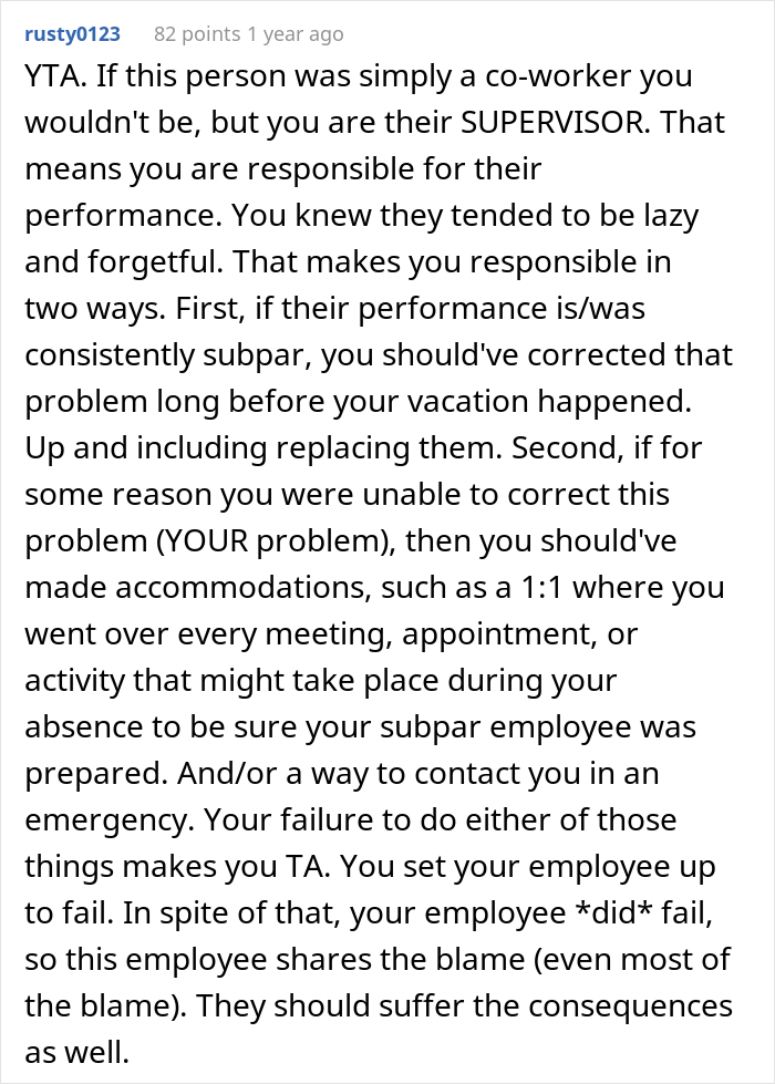 Company Loses A Client After Manager Takes Vacation And Doesn't Check Her Work Email Company Loses A Client After Manager Takes Vacation And Doesn't Check Her Work Email