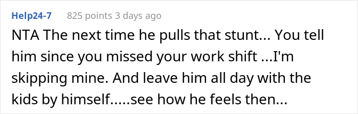 Pilot Skips Work Because His Stay-At-Home Wife Didn't Iron His Uniform, Shows Her How Her Actions "Could Affect The Money That Keeps Coming In"