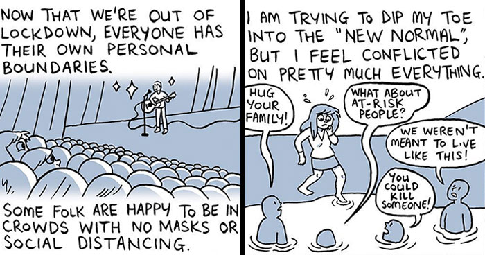 Here Are My 30 Comics About Lockdown And Coming Out Of It