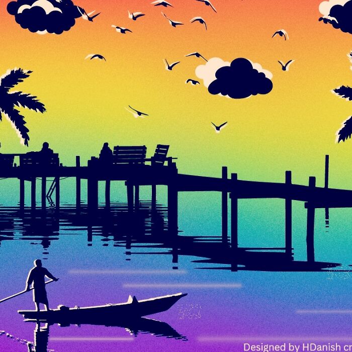 Here Is My Canva Art Collection (8 Pics)