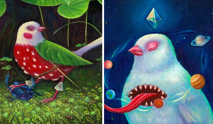 I Create Paintings That Cause Conflicted Feelings Of Peace And Anxiety (16 Pics)