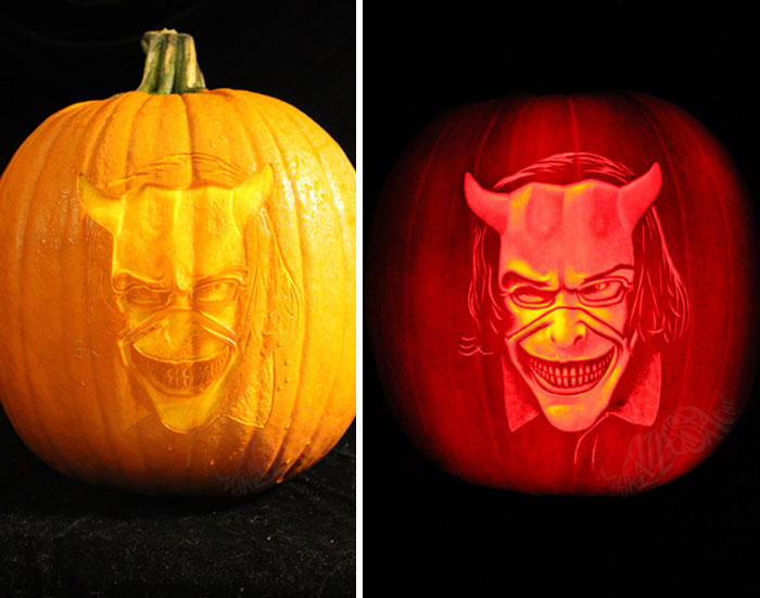 The Grabber. Hand-Carved Pumpkin By Me 30 Minutes Ago