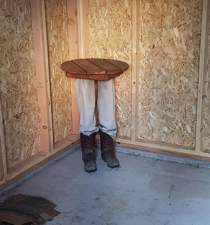 My Friend Moved Into A New House... This Was Left By The Previous Owners