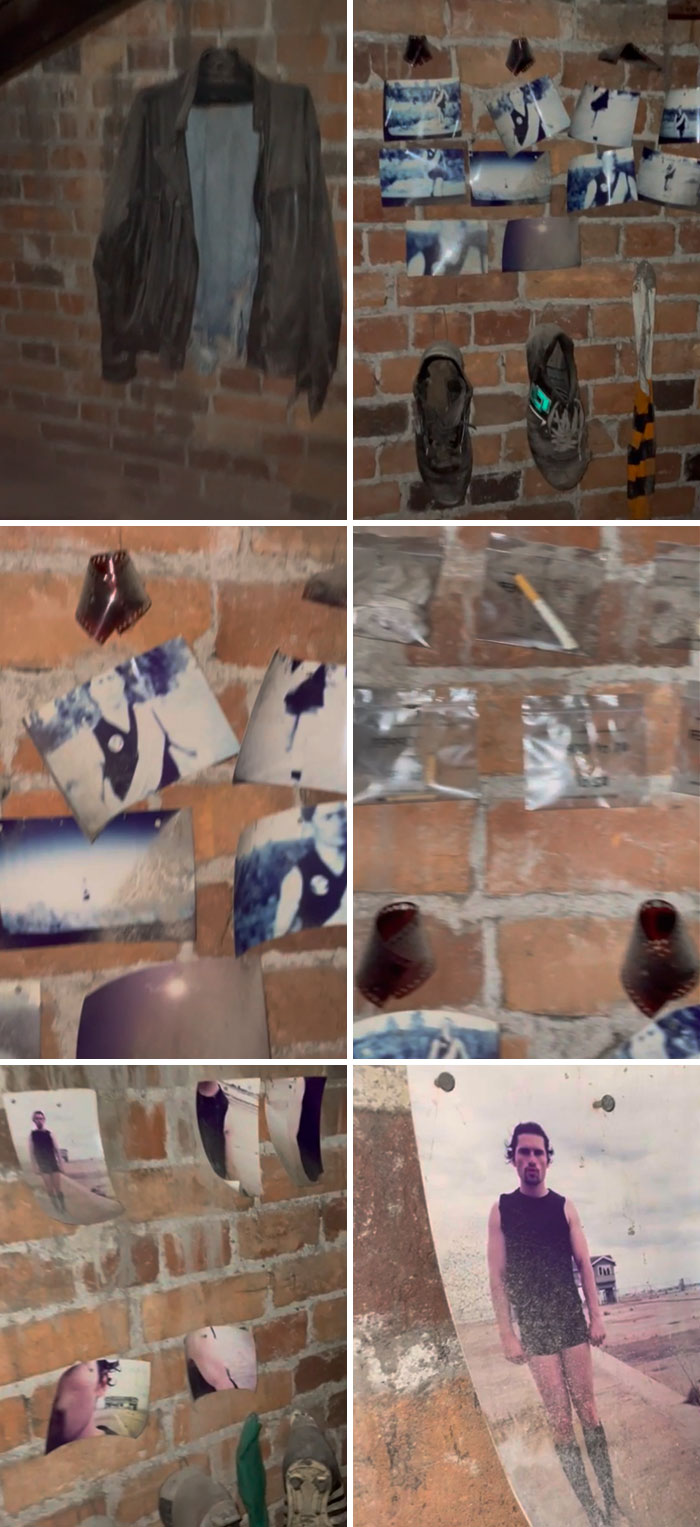 Un "santuario" improvisado que encontramos en el ático de nuestra nueva casa