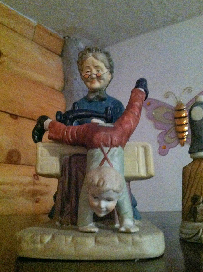 This Was One Of The Decorations At The Vacation House We're Staying At