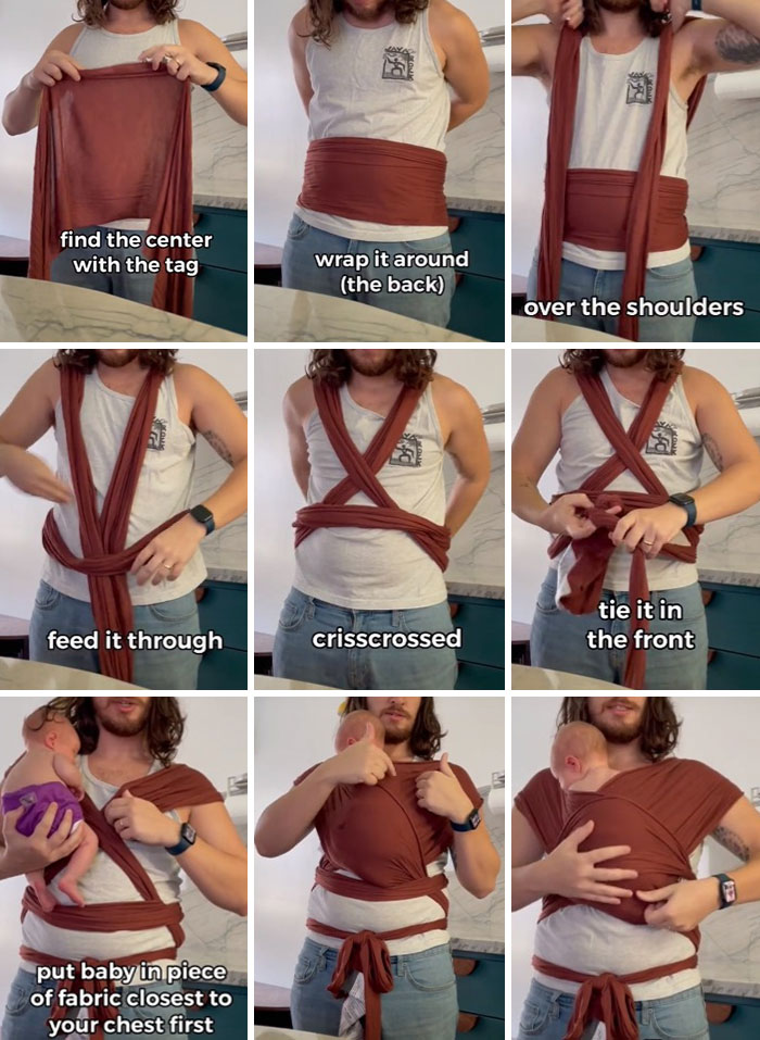 This Thin Piece Of Fabric Can Support My Baby When I Wrap It Correctly