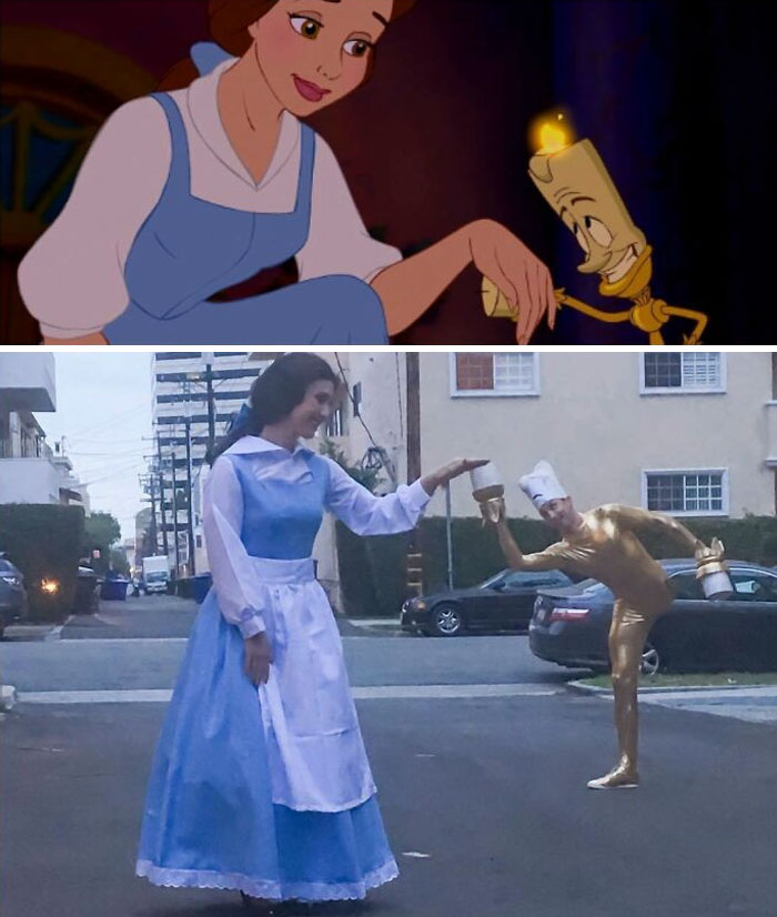 Here's Our Couple's Costume