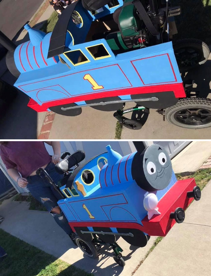 The Time I Made A Custom Wheelchair Costume For My BFF's Sweet Grandson