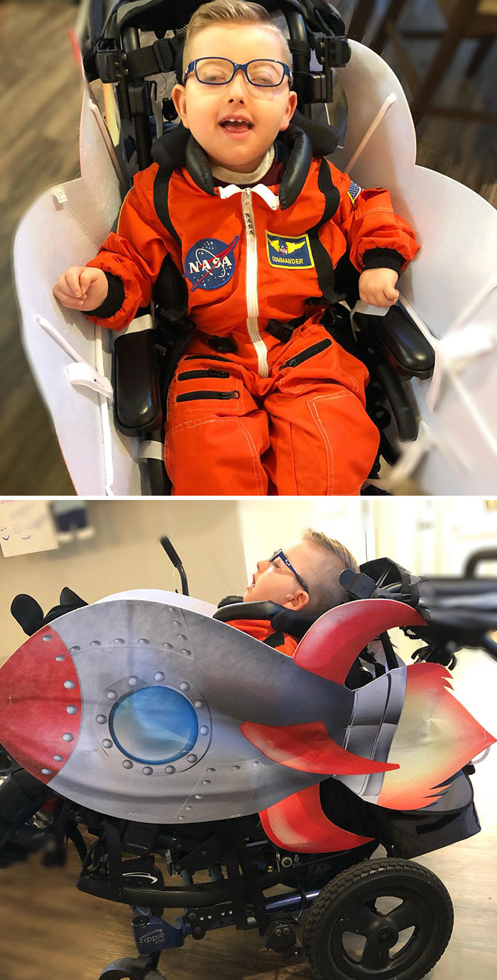 Happy Halloween From Grayson The Astronaut. Hope You Had A Rockin Good Night