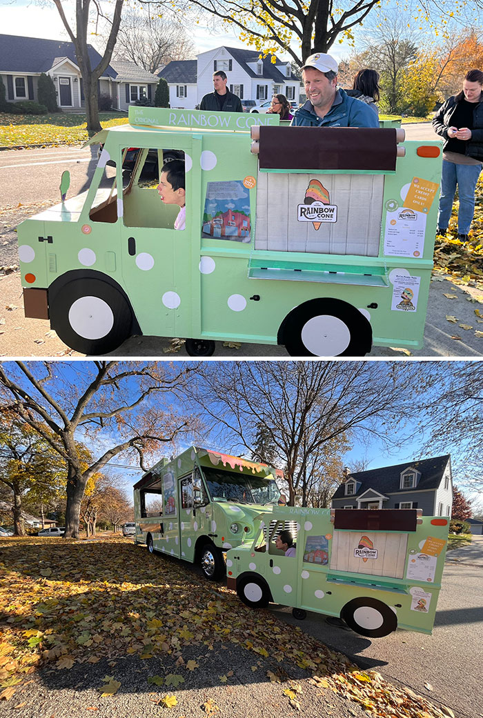 This Sundae Is Extra Sweet Thanks To The Spontak Family Every Year Mark Turns His Son’s Wheelchair Into A Show-Stopping Halloween Costume