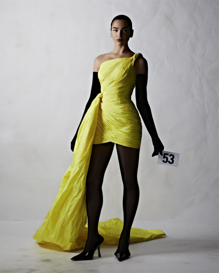 Dua Lipa At Balenciaga Haute Couture Show 2022