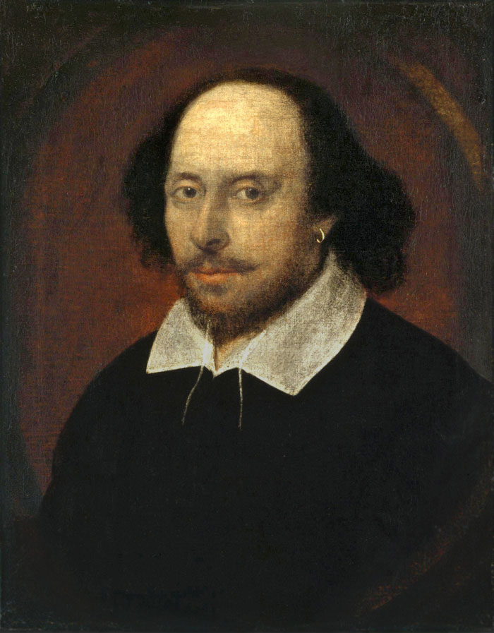 A famous historical portrait painting of a man with a white collar and dark clothing, showcasing artistic significance.