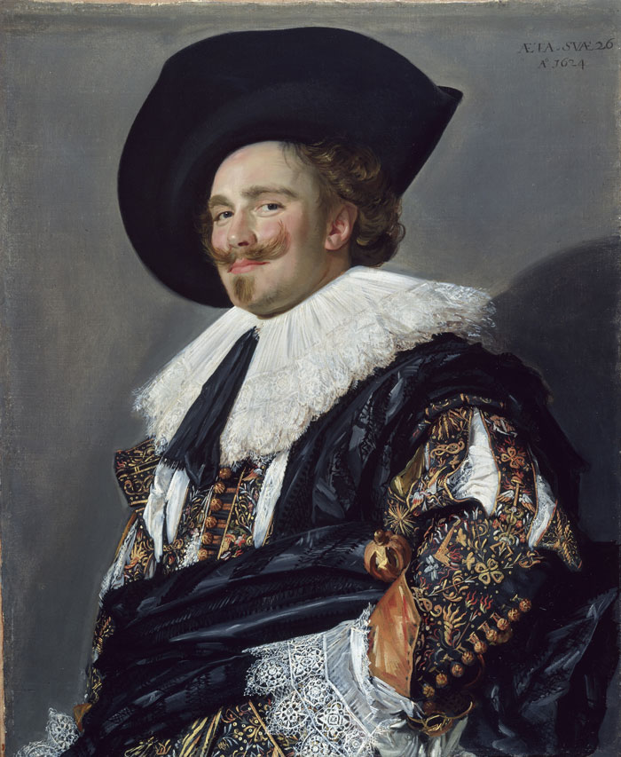 Portrait of a man in elaborate 17th-century attire with a wide-brimmed hat, showcasing historical importance in art.