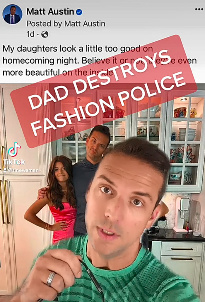 'Karens' Come After Teens' Homecoming Outfits, But Their Dad Is Not Having It And Issues A Brilliant Response 'Karens' Come After Teens' Homecoming Outfits, But Their Dad Is Not Having It And Issues A Brilliant Response
