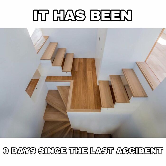 Tripped Over Looking At This