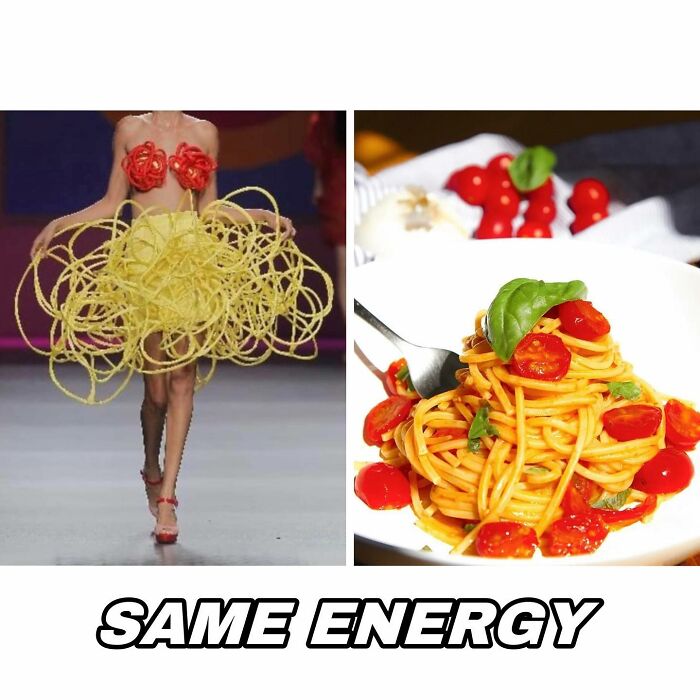 I Like My Fashion, Like I Like My Food, With A Basil Garnish