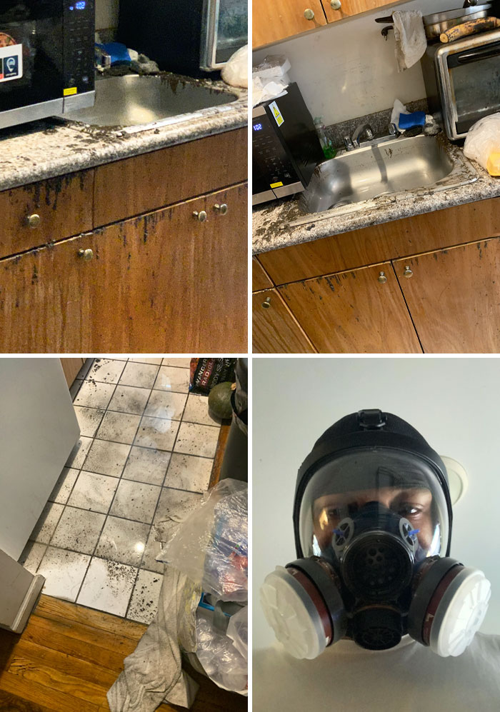 Dirt Came Up The Kitchen's Sink While My Mom Was Cooking