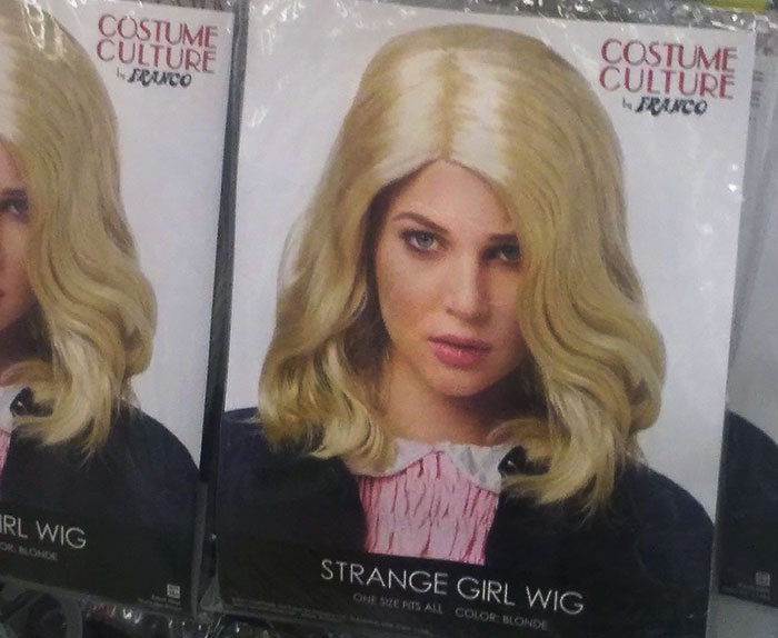 I Found This In Goodwill Next To The Official Wig