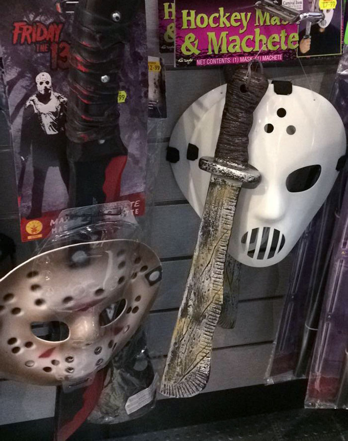 Personally, I Prefer The Hockey Mask & Machete Man